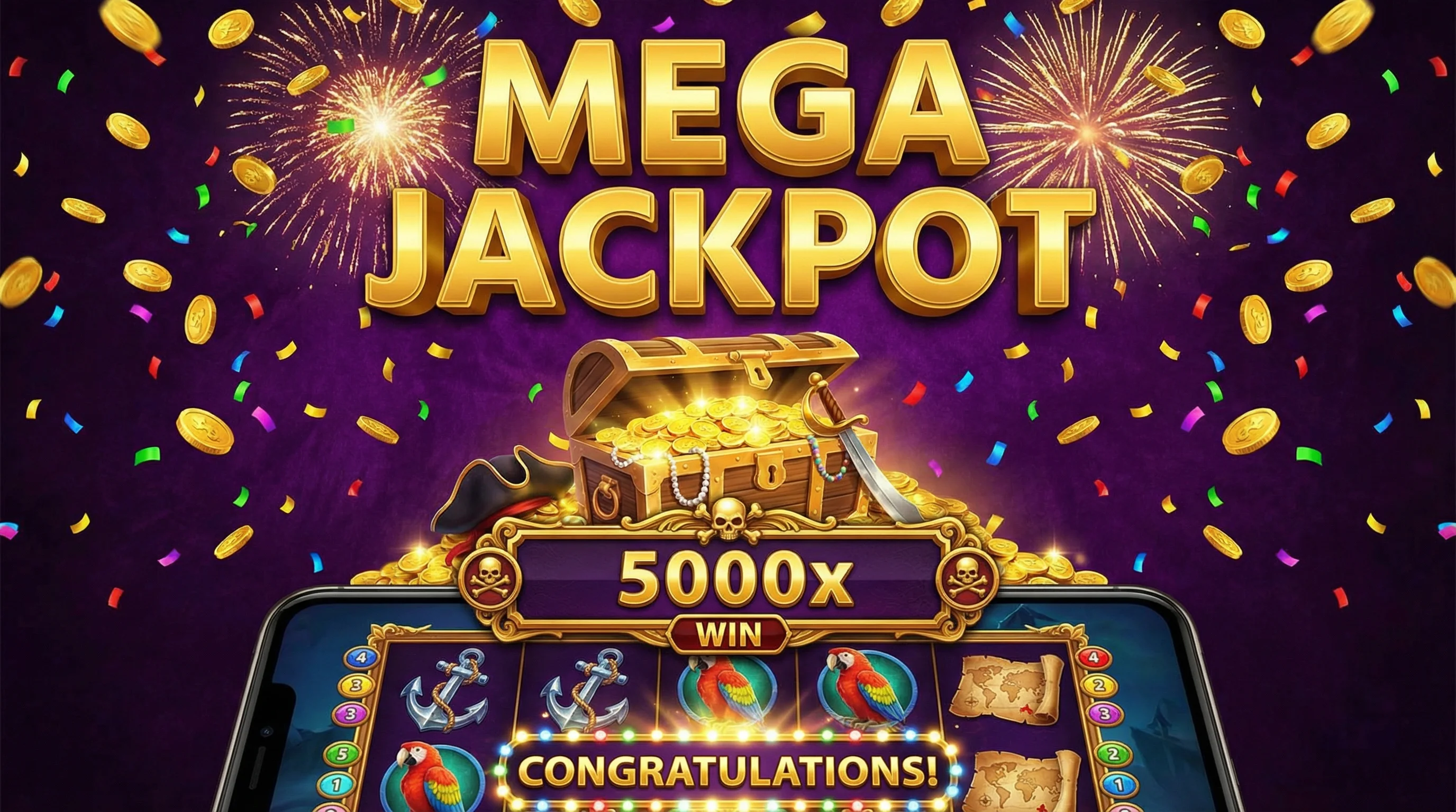 赏金女王超级大奖中奖画面